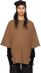 Rick Owens DRKSHDW Brown Tommy T-Shirt