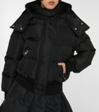 Alexander McQueen Logo puffer jacket
