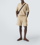 Le Kasha Silk bowling shirt