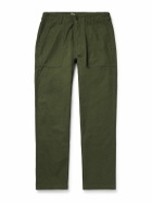 FrizmWORKS - Straight-Leg Cotton Trousers - Green