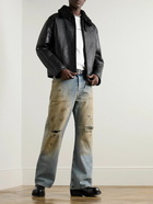 Acne Studios - Wide-Leg Distressed Jeans - Blue