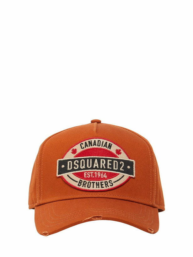 Photo: DSQUARED2 Canadian Brothers Cotton Baseball Hat