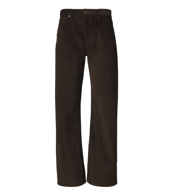 Photo: Acne Studios Cotton corduroy wide-leg pants