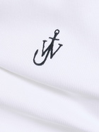 JW ANDERSON Anchor Logo Stretch Cotton Tank Top