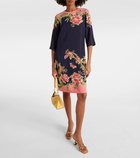 Etro Floral shift dress