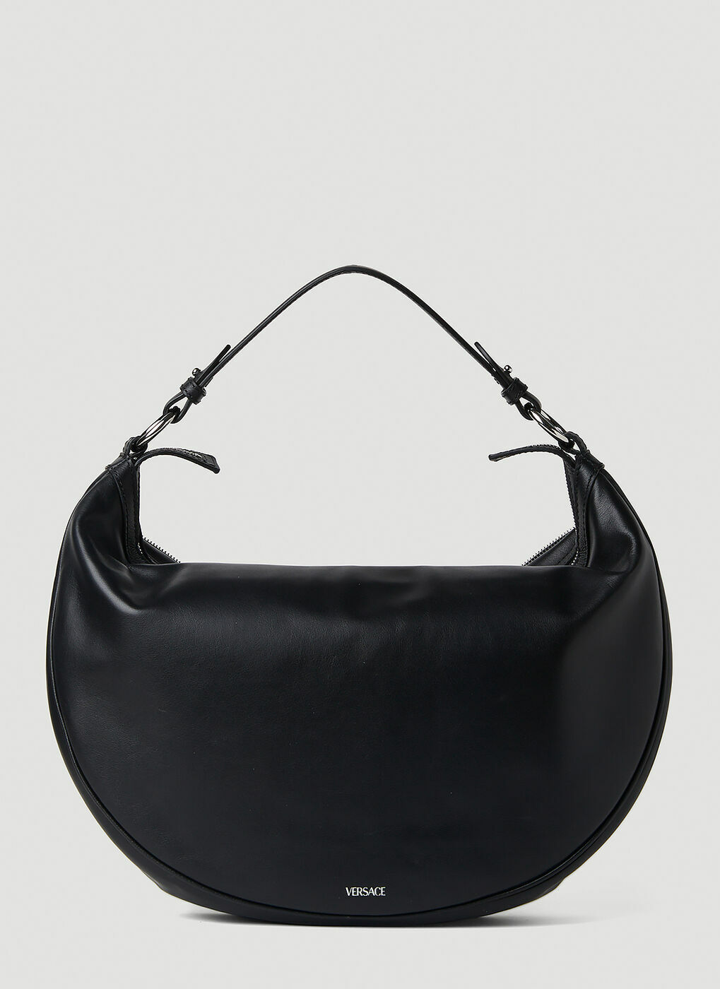 Crystal Repeat Mini shoulder bag in black - Versace