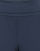 Manila Grace Womens Pants in Navy