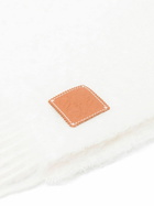 LOEWE - Mohair And Wool Fringed Scarf