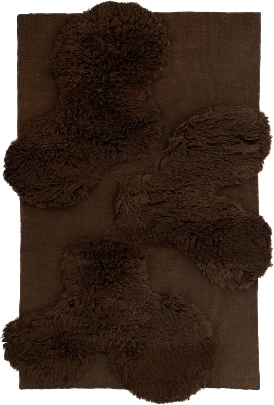 Photo: Mush Studios Brown Ocra Rug