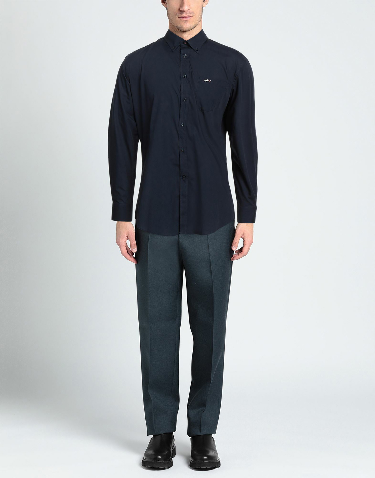 Paul & Shark Mens Shirt Midnight in Blue