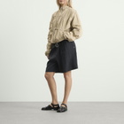STEL Women's box pleated shorts in Black