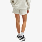 A Bathing Ape Women's College Sweat Shorts in Gray