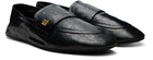 BALMAIN Black Flat Loafers