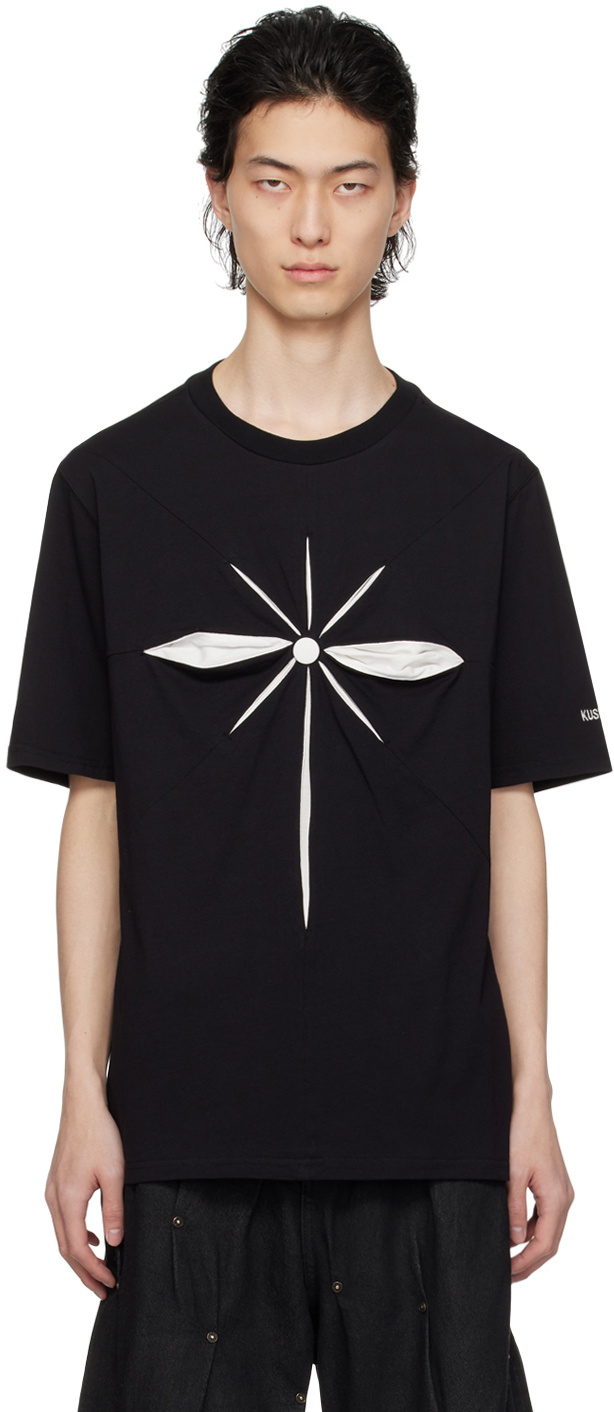KUSIKOHC Black Origami T-Shirt