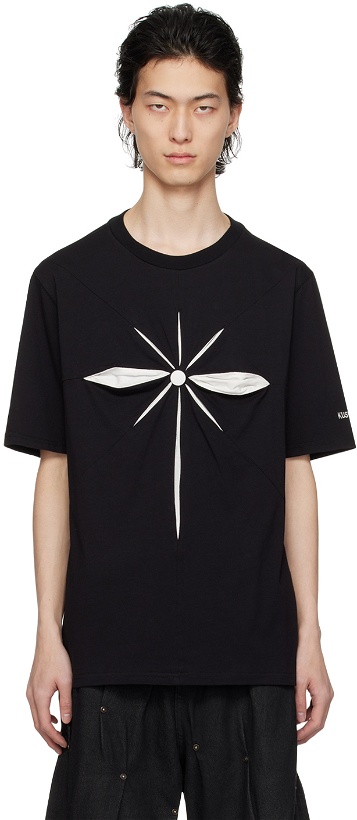 Photo: KUSIKOHC Black Origami T-Shirt