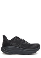 Hoka Clifton 10 Mesh-knit Sneakers Black