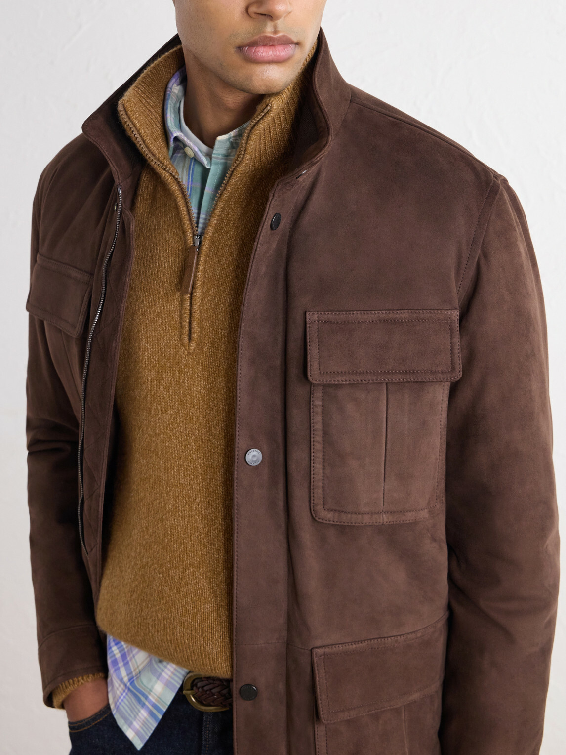 Valstar - Brera Suede Jacket - Brown