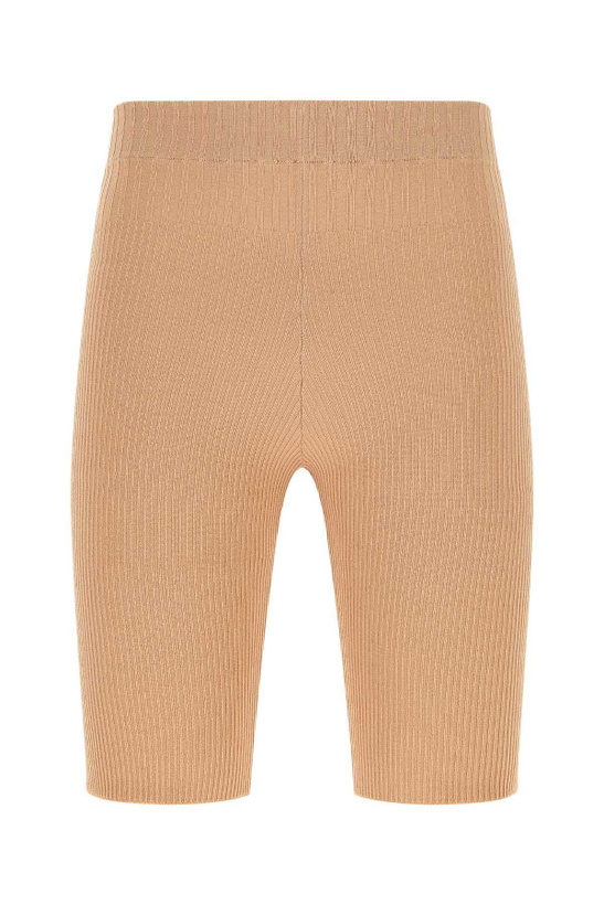 Photo: ANDREĀDAMO Skin Pink Stretch Viscose Blend Leggings