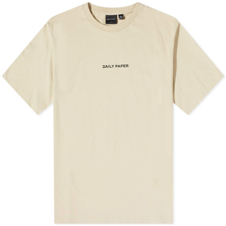 Photo: Daily Paper Men's Rudo Printed T-Shirt in Oxford Beige