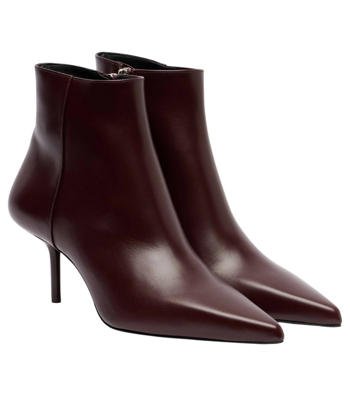 Photo: Max Mara Lightbootie 65 leather ankle boots