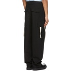 Jacquemus Black Le Trousers Alzu Cargo Pants