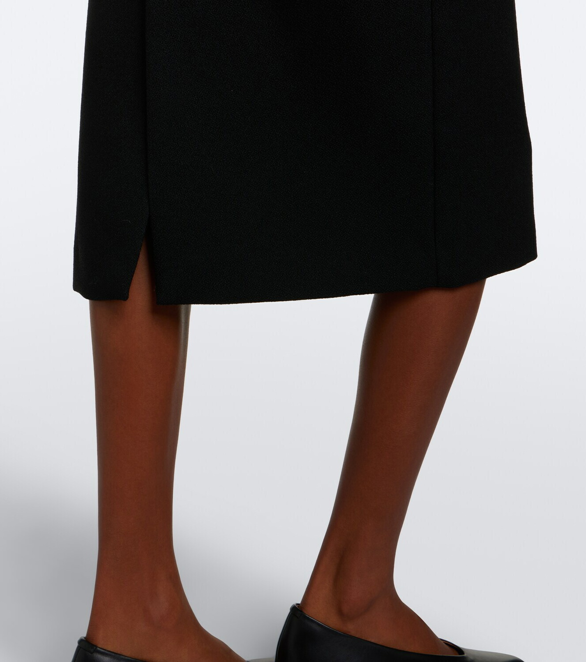 Jil Sander Virgin wool midi skirt