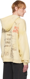 PALY Yellow 'EPDS' Hoodie