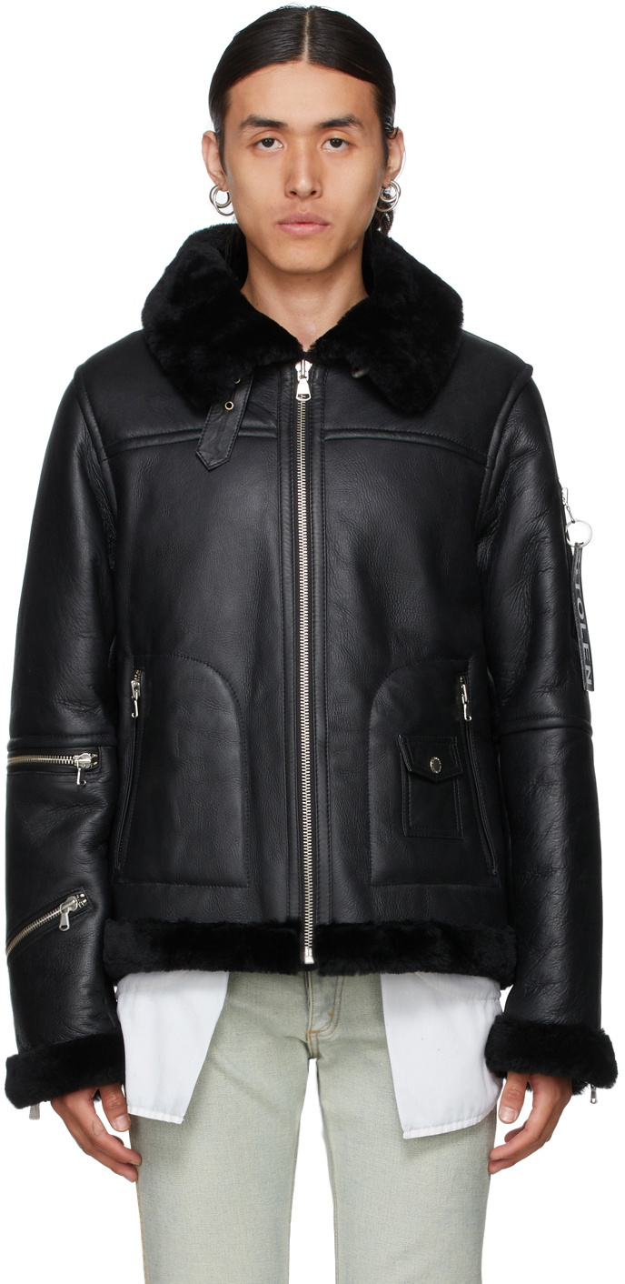 Stolen Girlfriends Club Black Ranch Rider Jacket