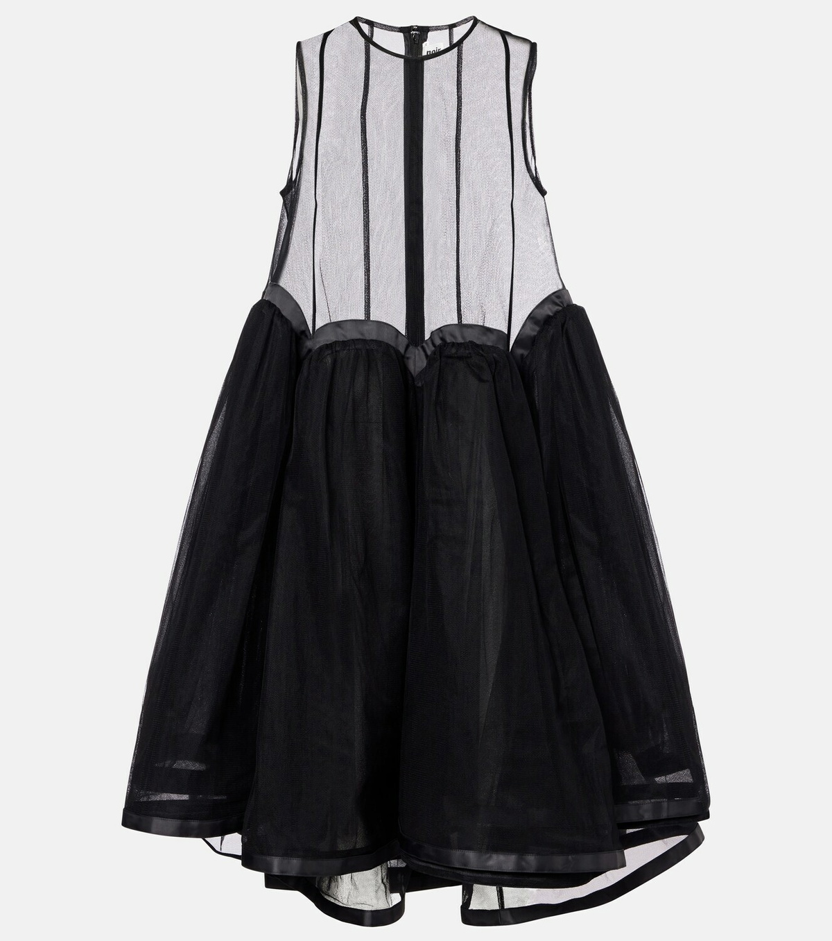 Noir Kei Ninomiya Tulle midi dress