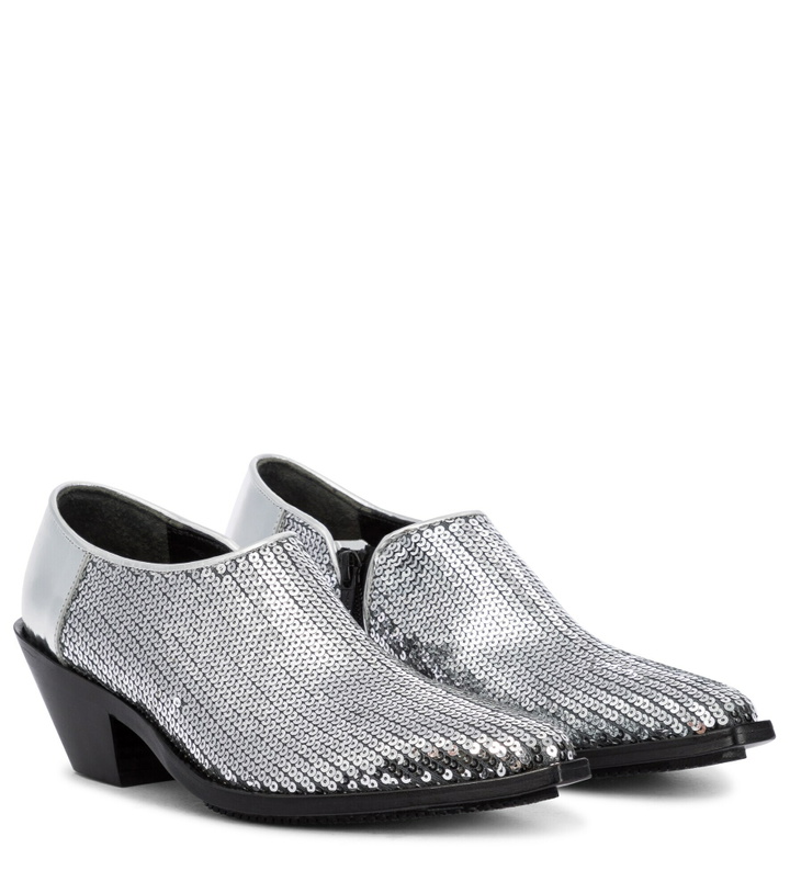 Photo: Junya Watanabe - Sequined ankle boots