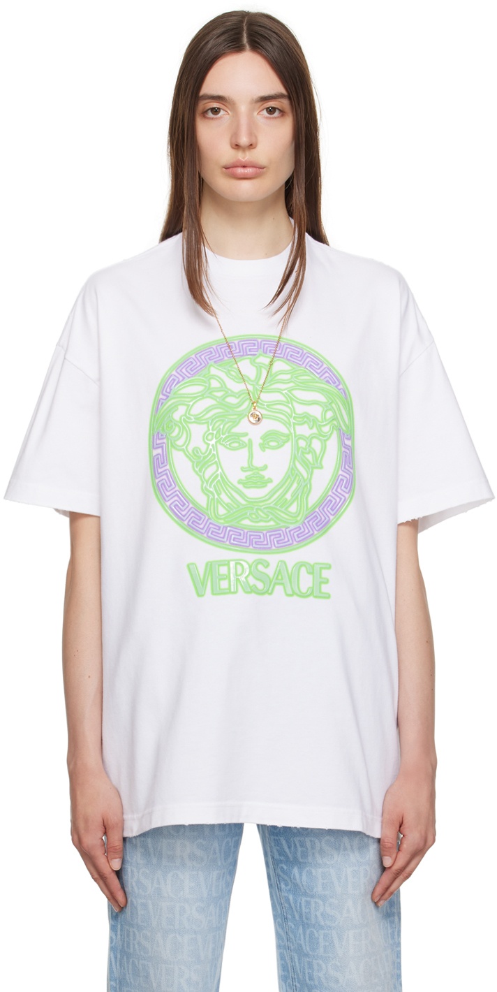 Versace White Medusa T-Shirt Versace