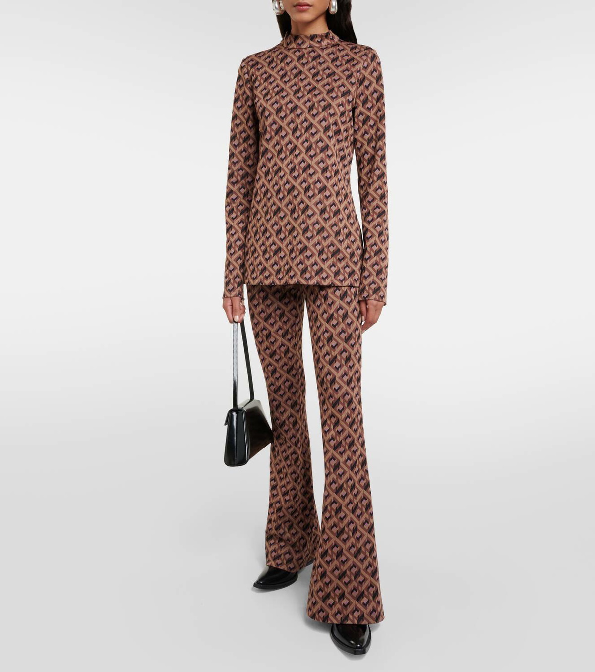 Diane von Furstenberg Birdie printed top