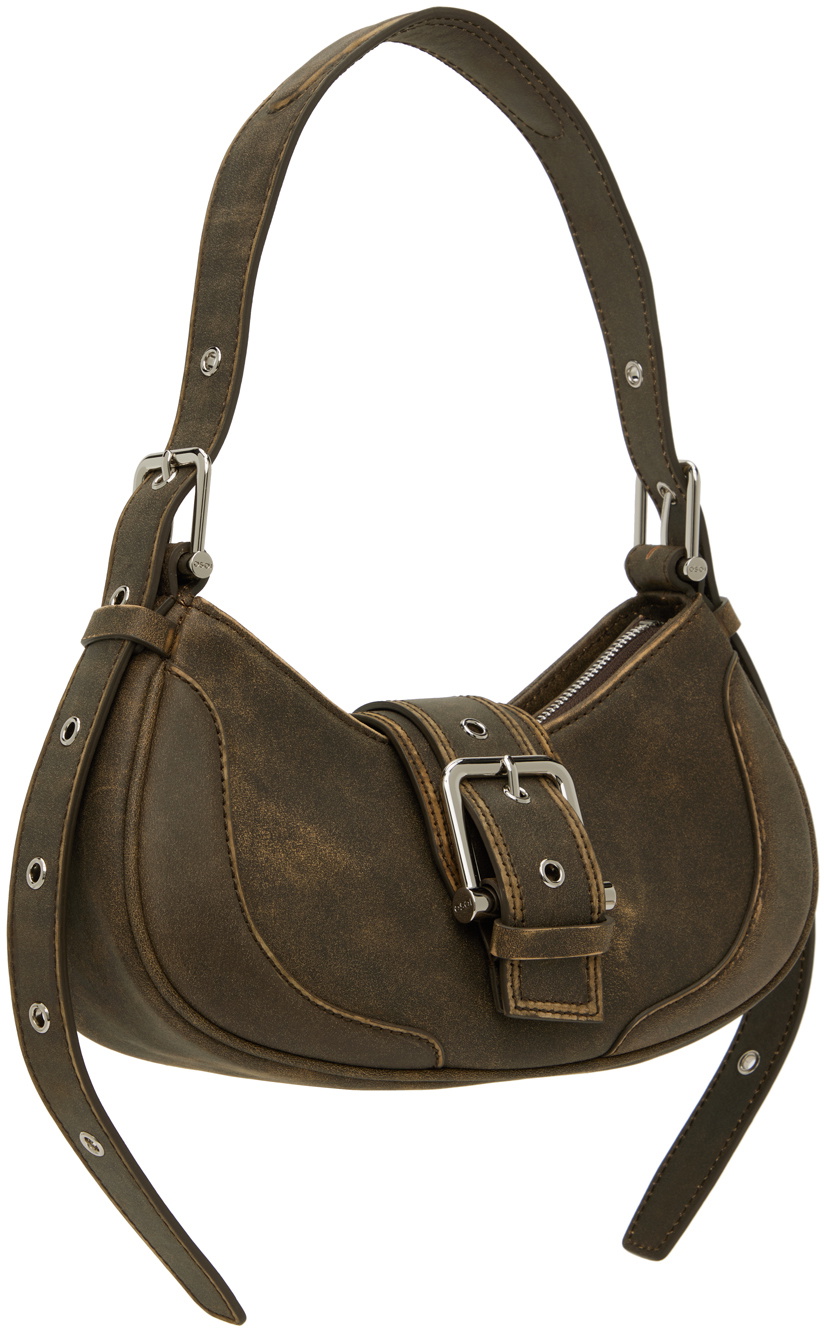 【 OSOI 】 banglering brown OSOI Brown Brocle Bag OSOI