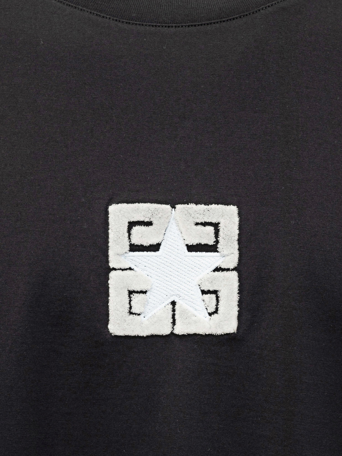 Givenchy 4g Star Boxy Crewneck T-shirt Givenchy Givenchy 4g Star Boxy Crewneck T-shirt Givenchy