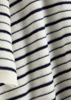 Rag & Bone Dina Striped Cotton-blend Cardigan Stripe