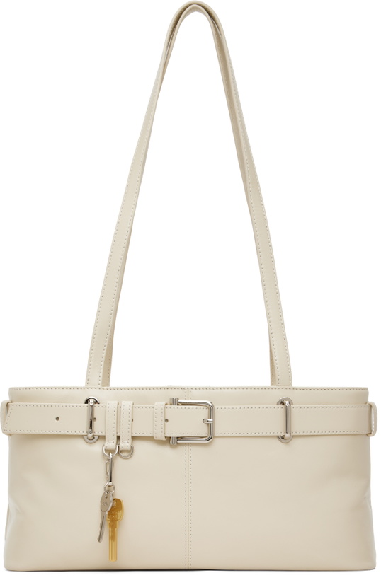 Photo: OSOI Off-White Shoulder Brocle Bag