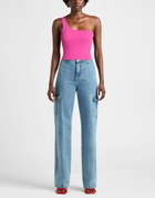Girlfriend Collective Womens Top Fuchsia