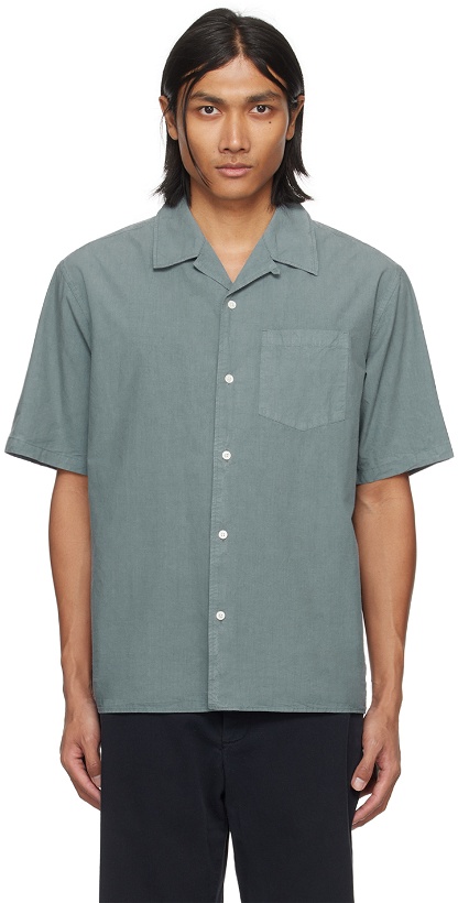 Photo: NORSE PROJECTS Blue Carsten Shirt