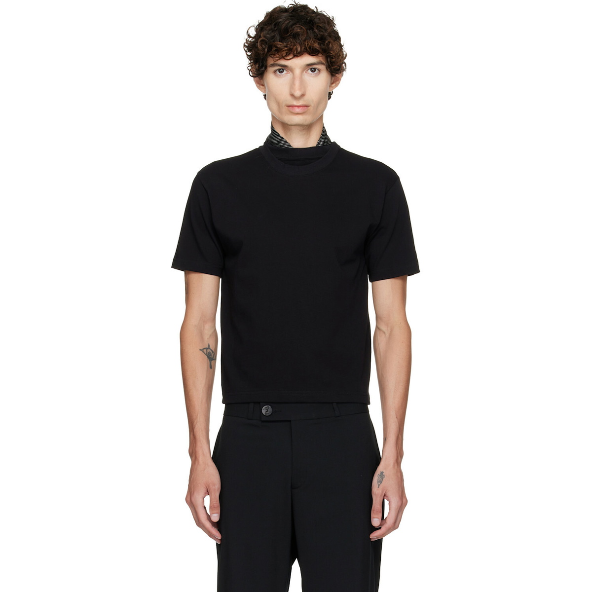 HODAKOVA Black Double T-shirt