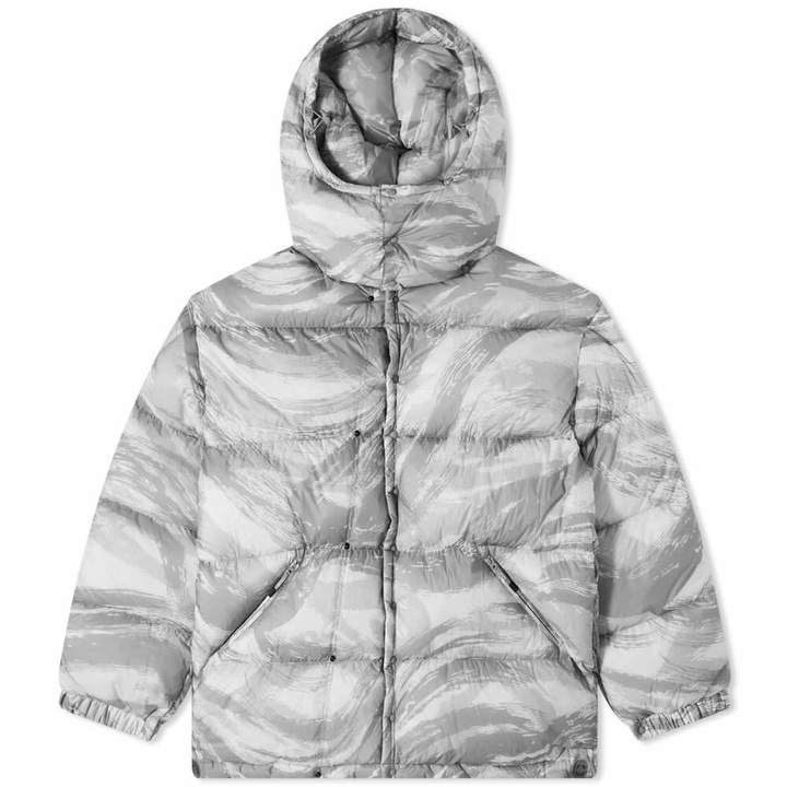 Photo: Moncler Men's Genius x HYKE Galenstock Camo Jacket in Grey