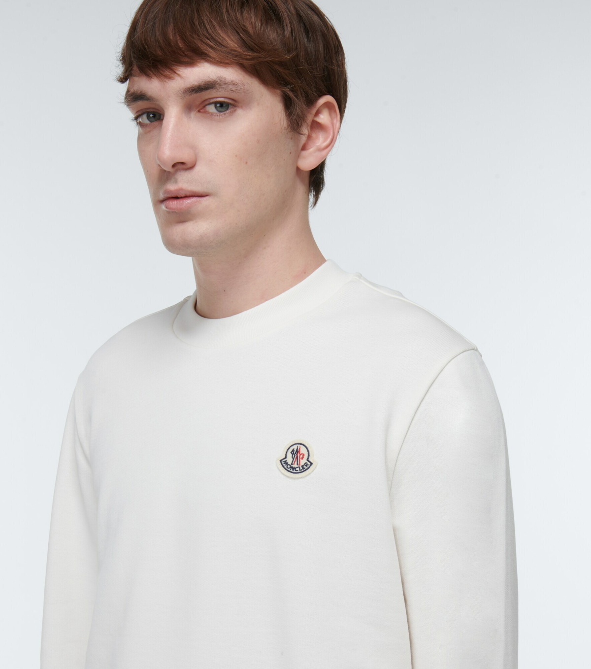 Moncler - Logo cotton sweatshirt Moncler