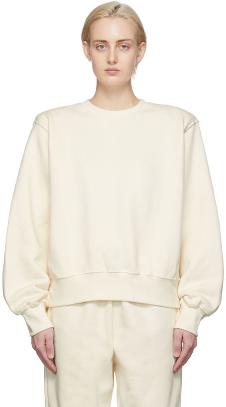 Photo: The Frankie Shop Off-White Vanessa Sweatshirt