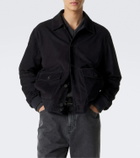 Arma Tomme reversible suede blouson jacket