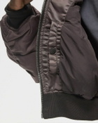 ØLÅF RETRO LOGO BOMBER JACKET Brown Women