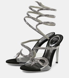 Rene Caovilla Snake embellished sandals 105