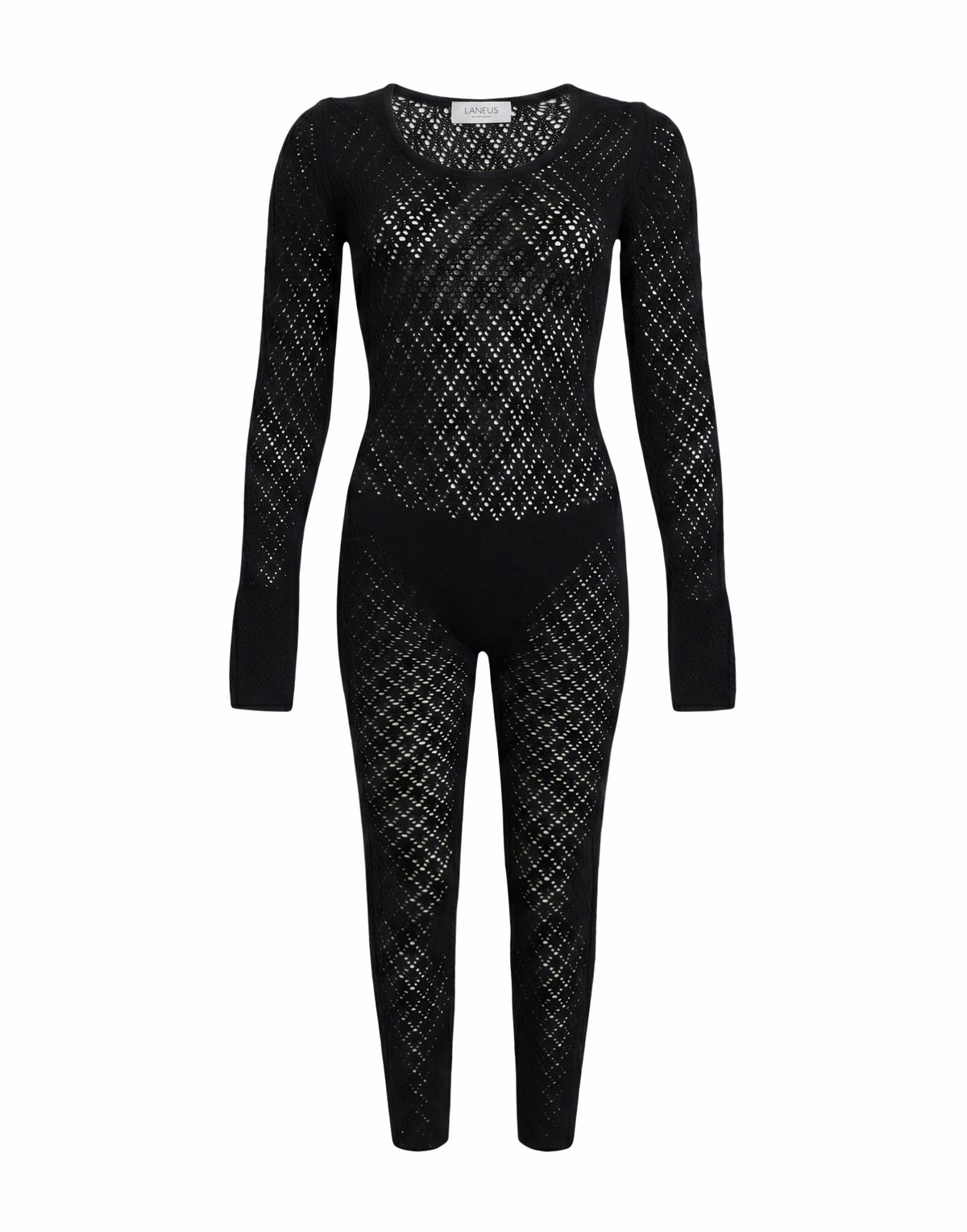 Laneus Womens Jumpsuit in Black