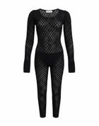 Laneus Womens Jumpsuit in Black