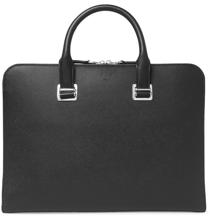 Photo: Dunhill - Cadogan Pebble-Grain Leather Briefcase - Black