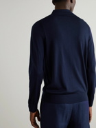 Paul Smith - Merino Wool Polo Shirt - Blue