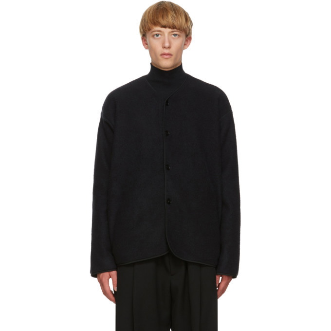 Photo: Jil Sander Black Wool and Silk Jacket